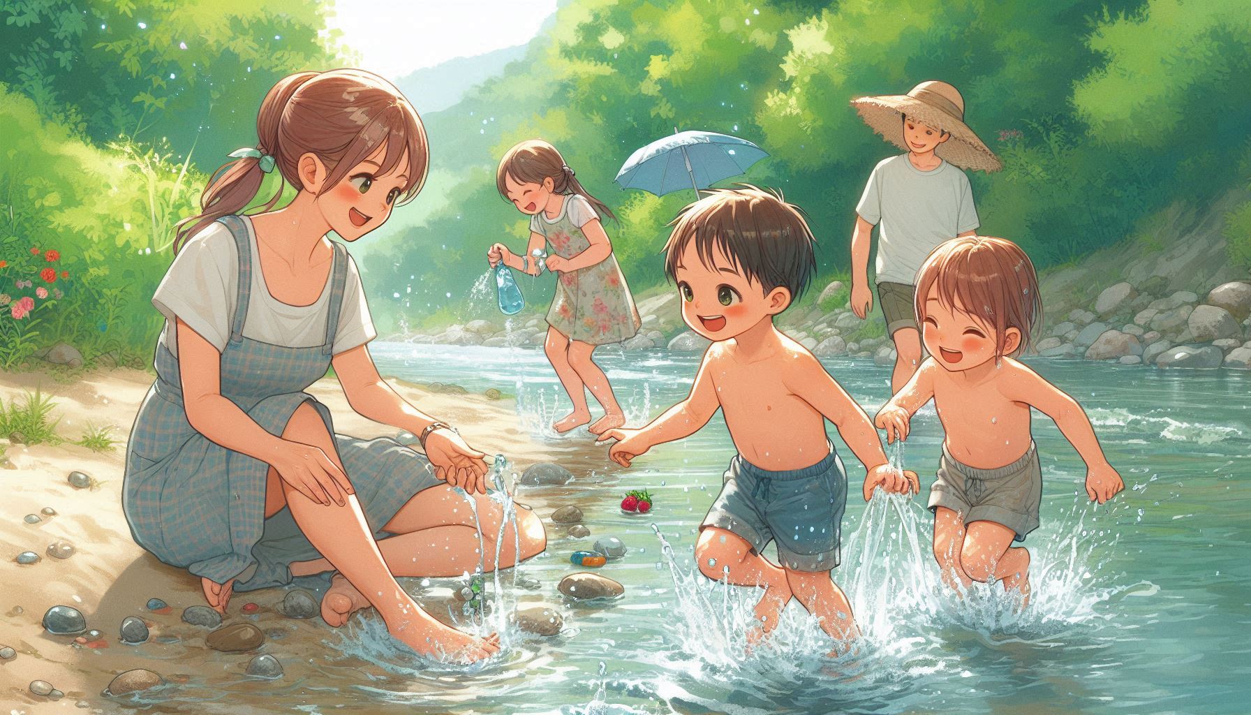 【季節遊び】夏ならではの遊びが育む、子供の発達と心の成長～6つのメリット～