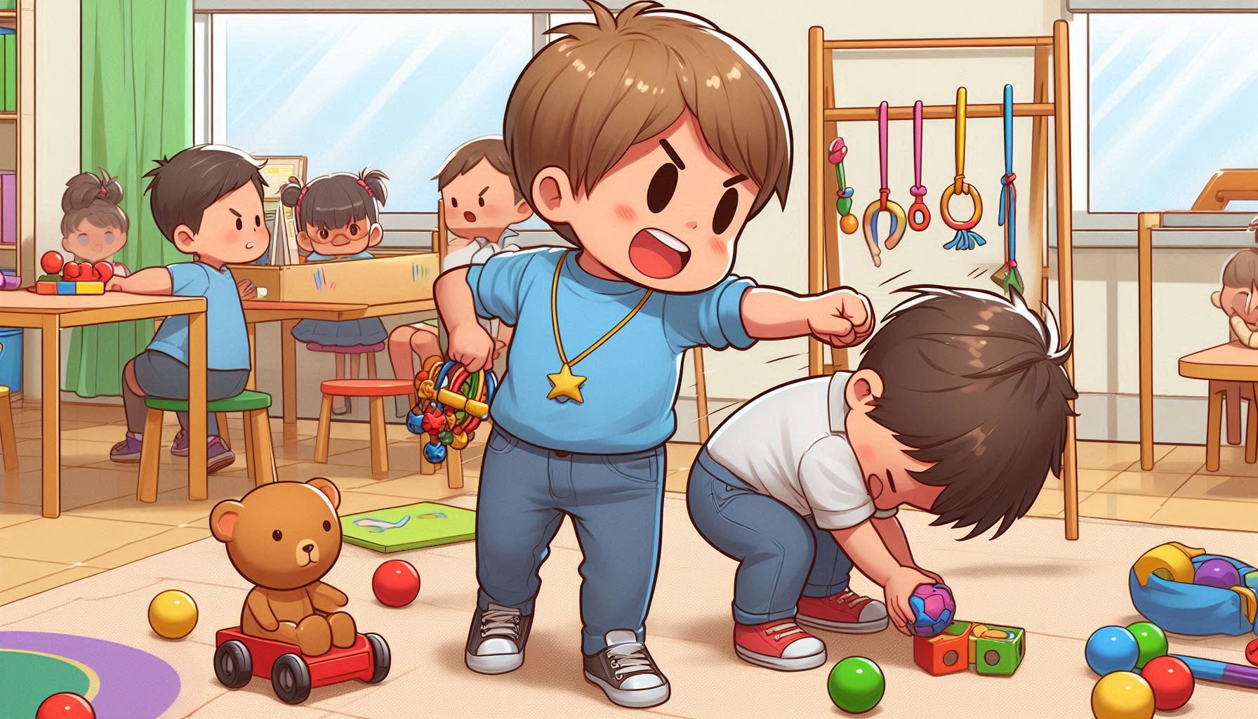 【悩んでいる人必見】子供が暴力を振るう理由と対応方法～未就学児編～